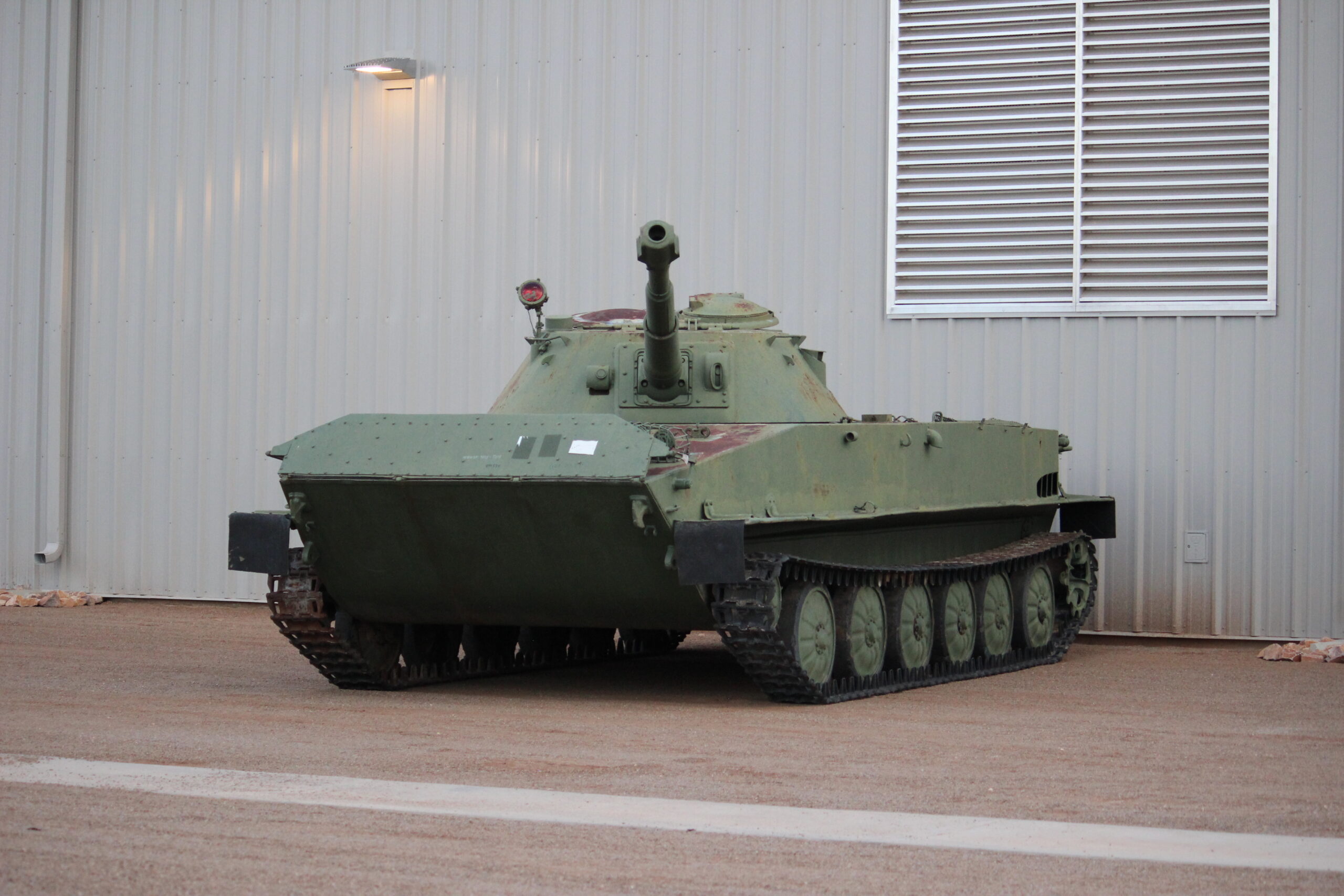 PT-76 AMPHIBIOUS LIGHT TANK - Tucson Military Vehicle Museum
